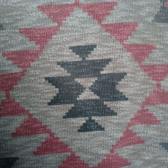 Altar'd State Gray Aztec Racerback Tank - Picture 2 of 5